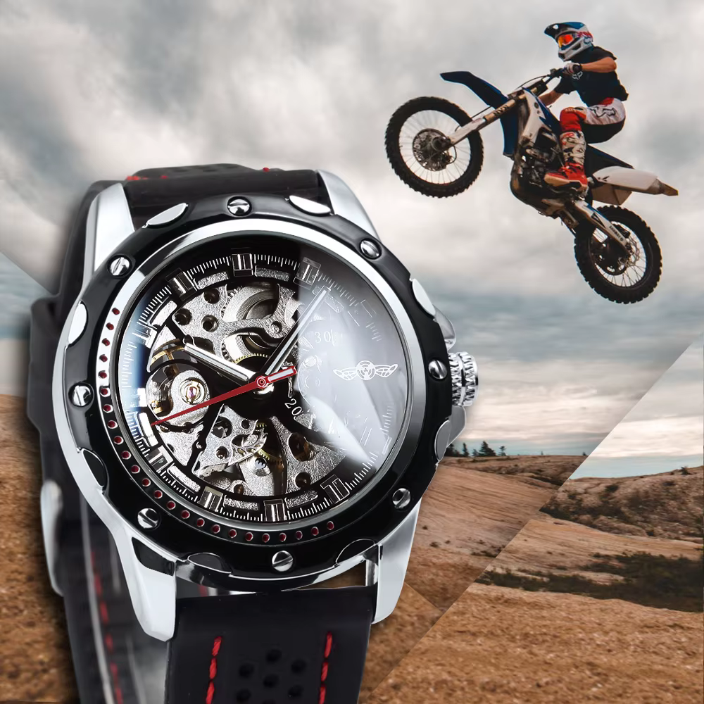 Montre de sport automatique pour homme