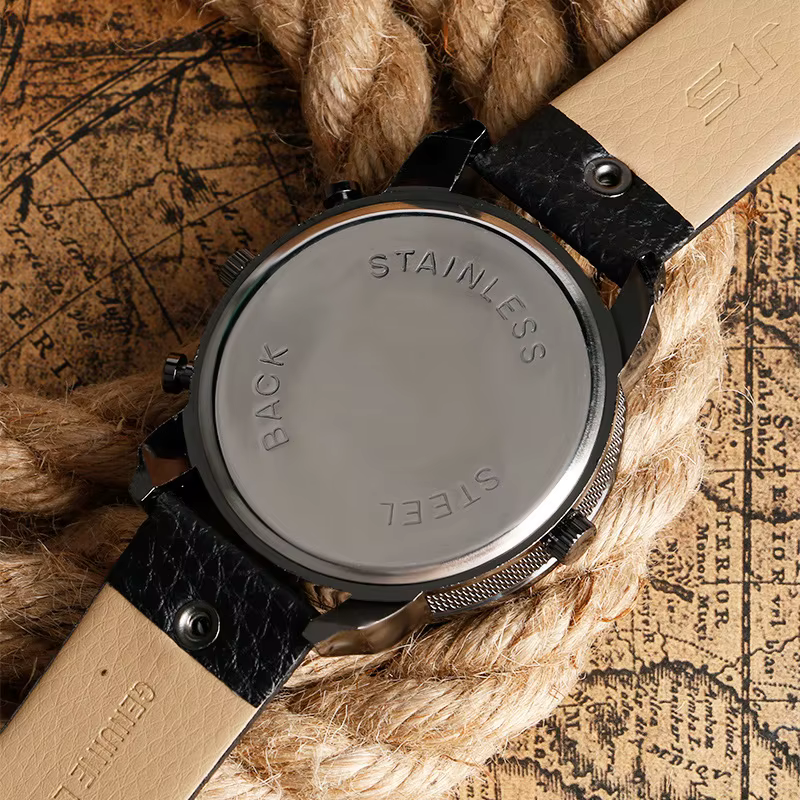 Sport grandes affaires montres hommes horloge Locomotive armée rétro noir montre à Quartz Style Relogio Masculino Relojes Hombre