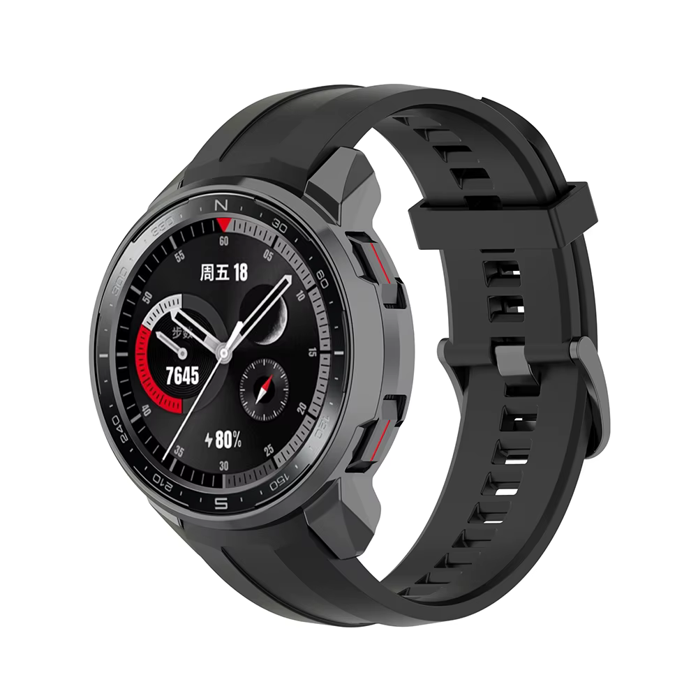 Étui de protection PC galvanisé pour Huawei Honor Watch GS Pro