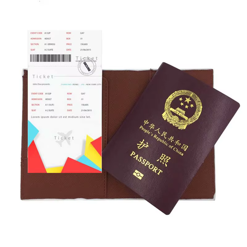 Disney turenie-Porte-passeport en cuir PU unisexe, accessoires de voyage pour femmes et filles, porte-cartes d'identité bancaires, cadeaux de mariage