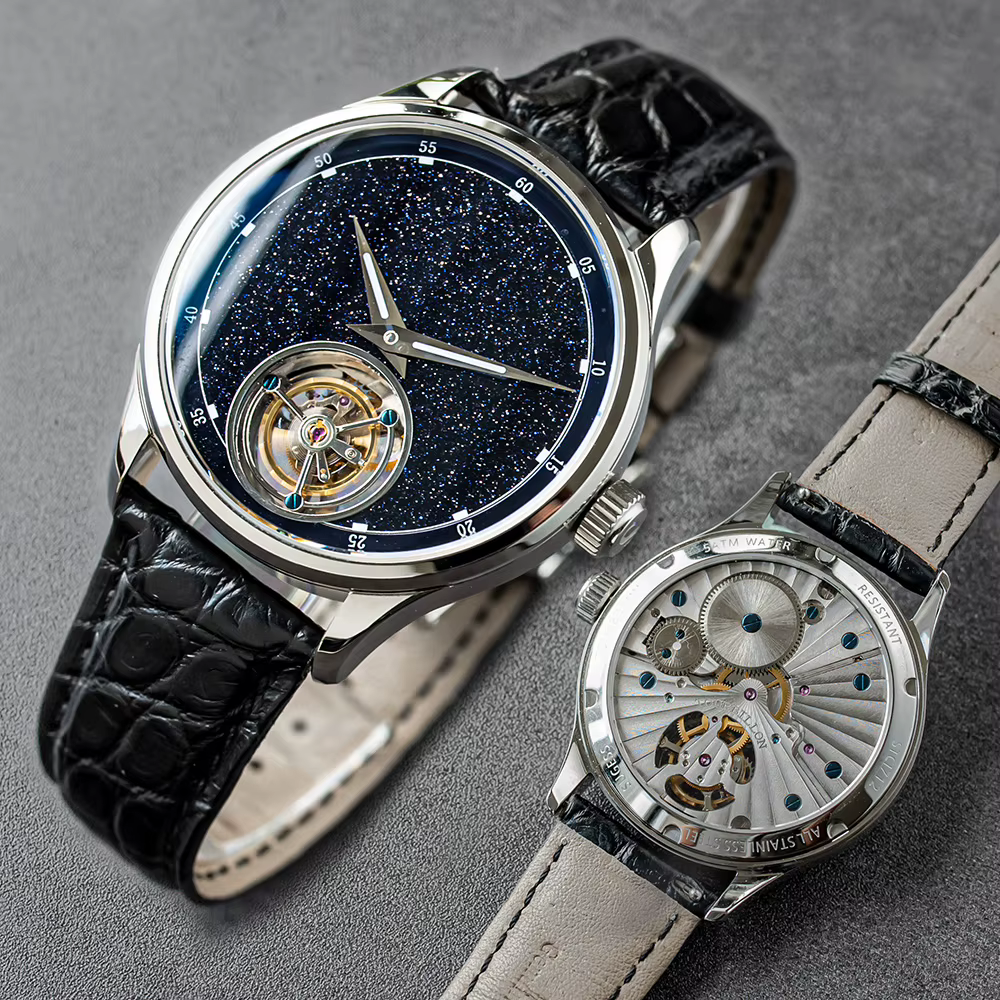 Sugess-Montre Tourbillon Master pour Homme