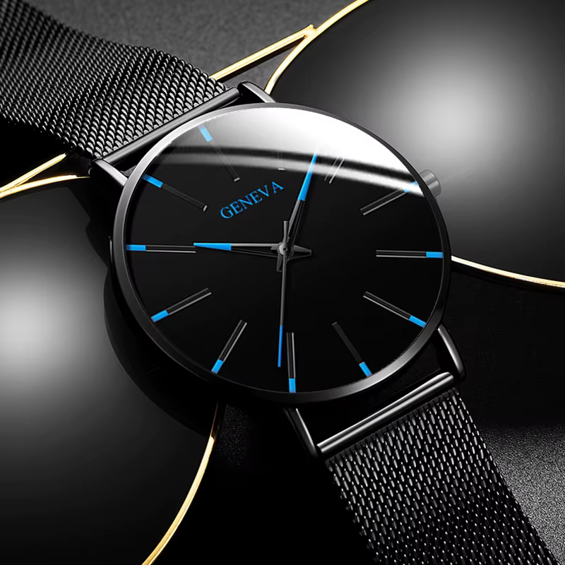 Genève – montre minimaliste pour hommes
