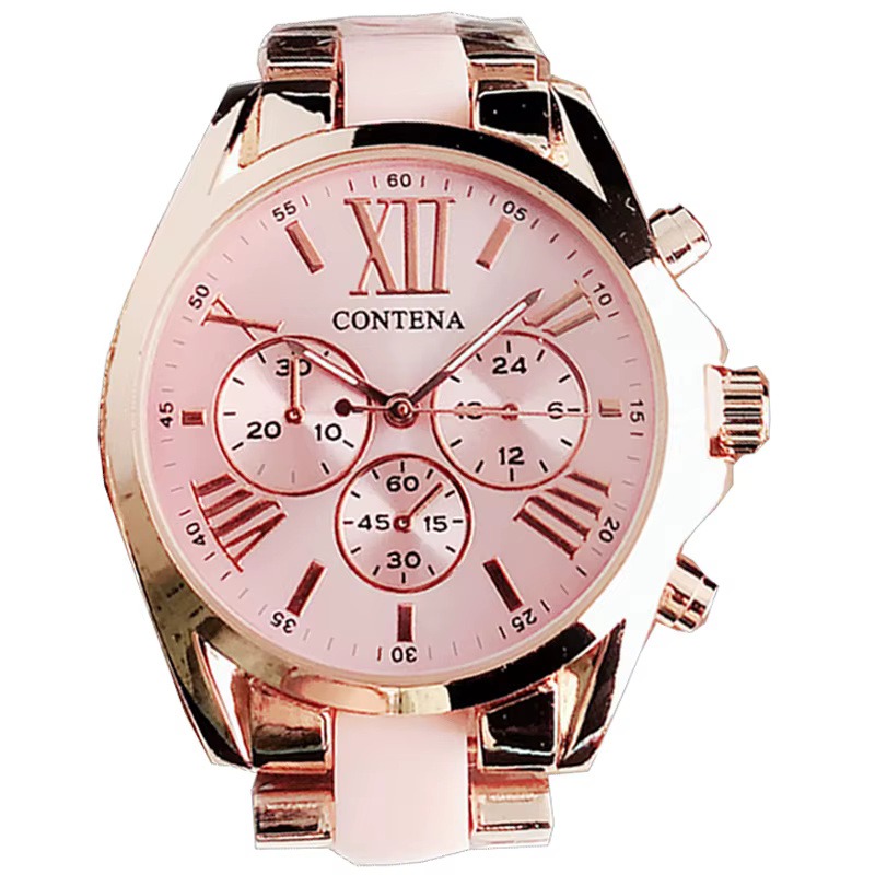 Mode rose femmes montres de luxe haut marque dames Montre-bracelet Style chaud Montre à Quartz Femme horloge Relogio