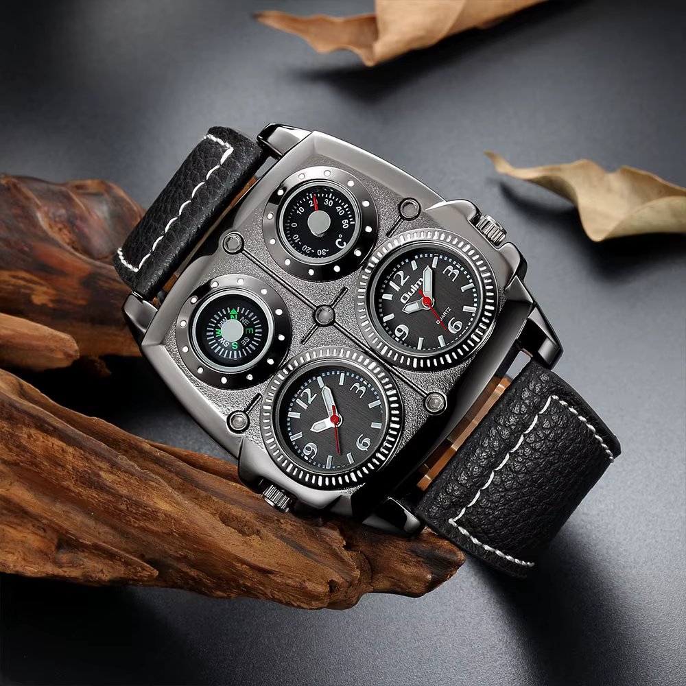 Oulm – montre à Quartz pour homme