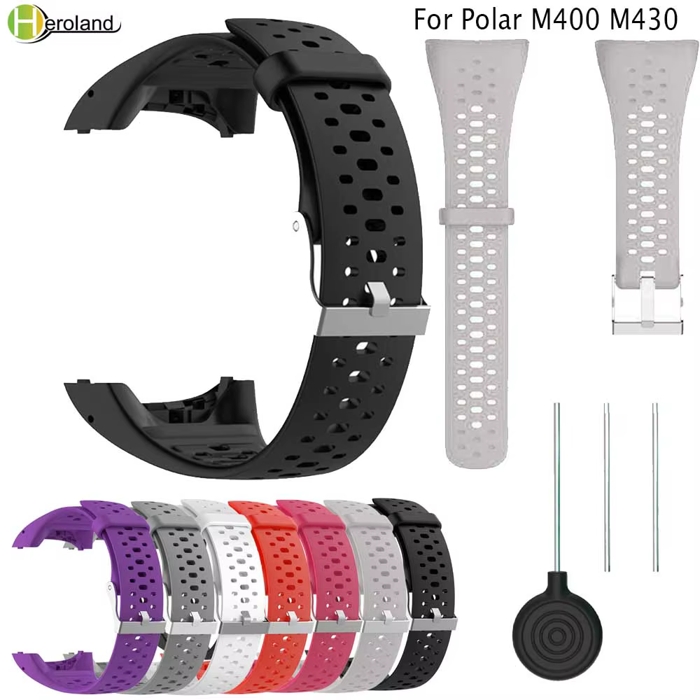 Bracelet de rechange pour Polar M400 Mturquoise