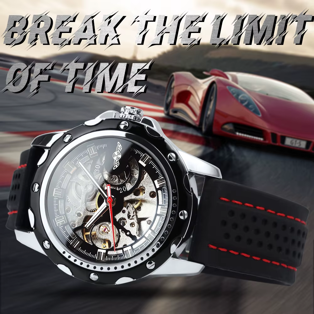 Montre de sport automatique pour homme