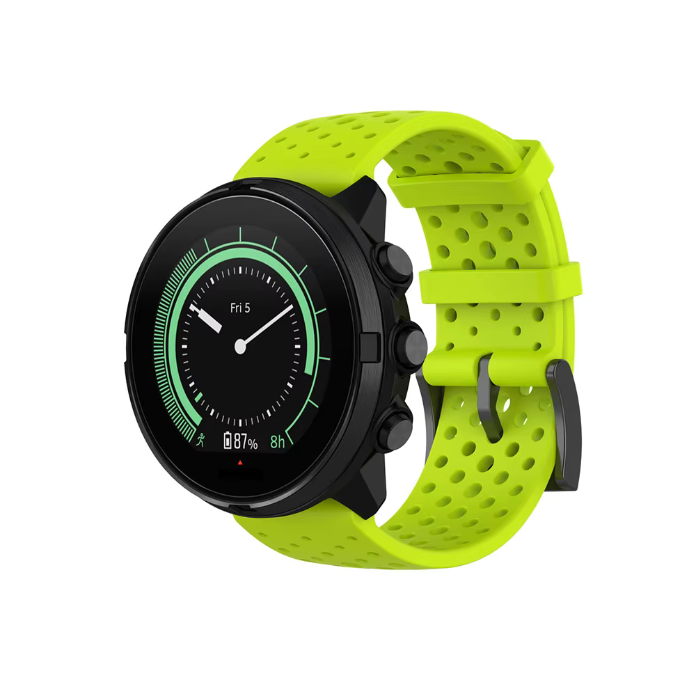 Bracelet de montre intelligent en Silicone 24mm pour Suunto 9/7/D5/Spartan Sport/poignet HR hommes Sport