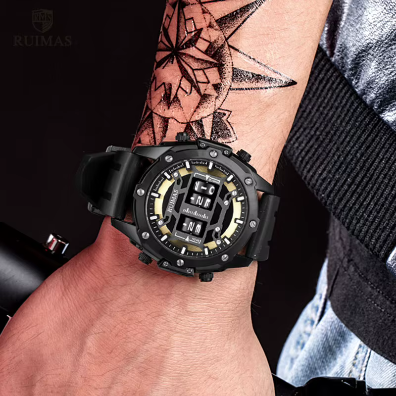 MEGIR & RUIMAS-Montres de sport militaires pour hommes
