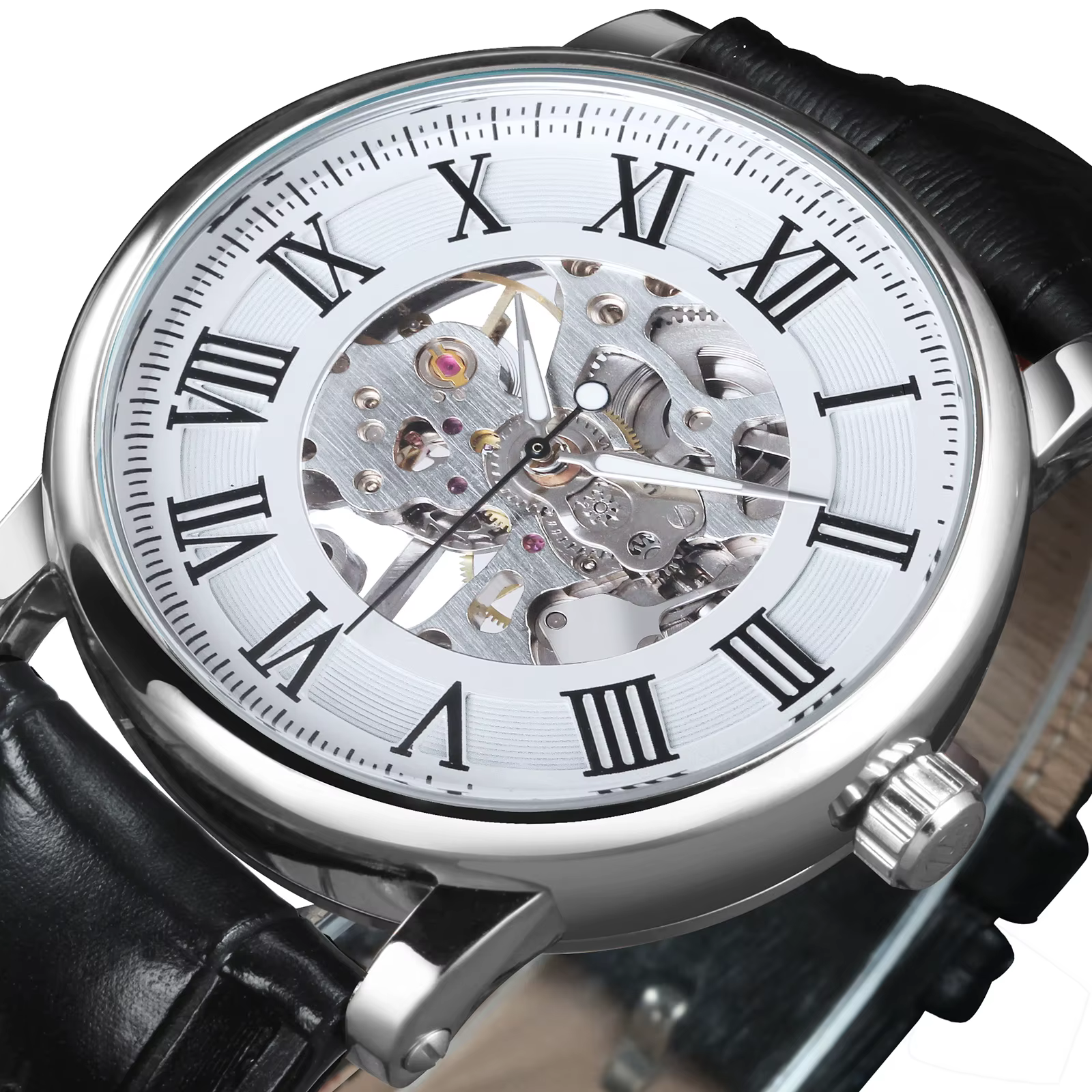 Montre mécanique classique WINNER pour homme