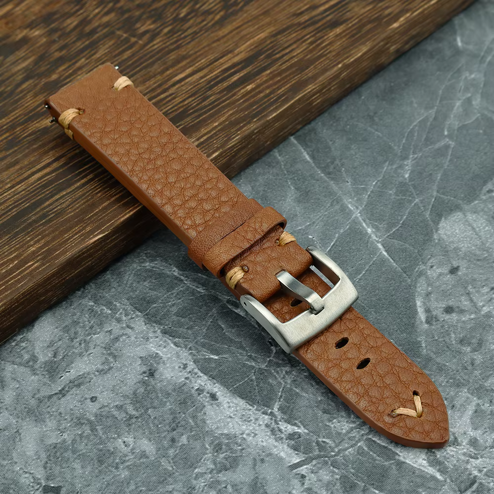 Bracelets en cuir véritable pour montre Vintage italien en détresse bracelet