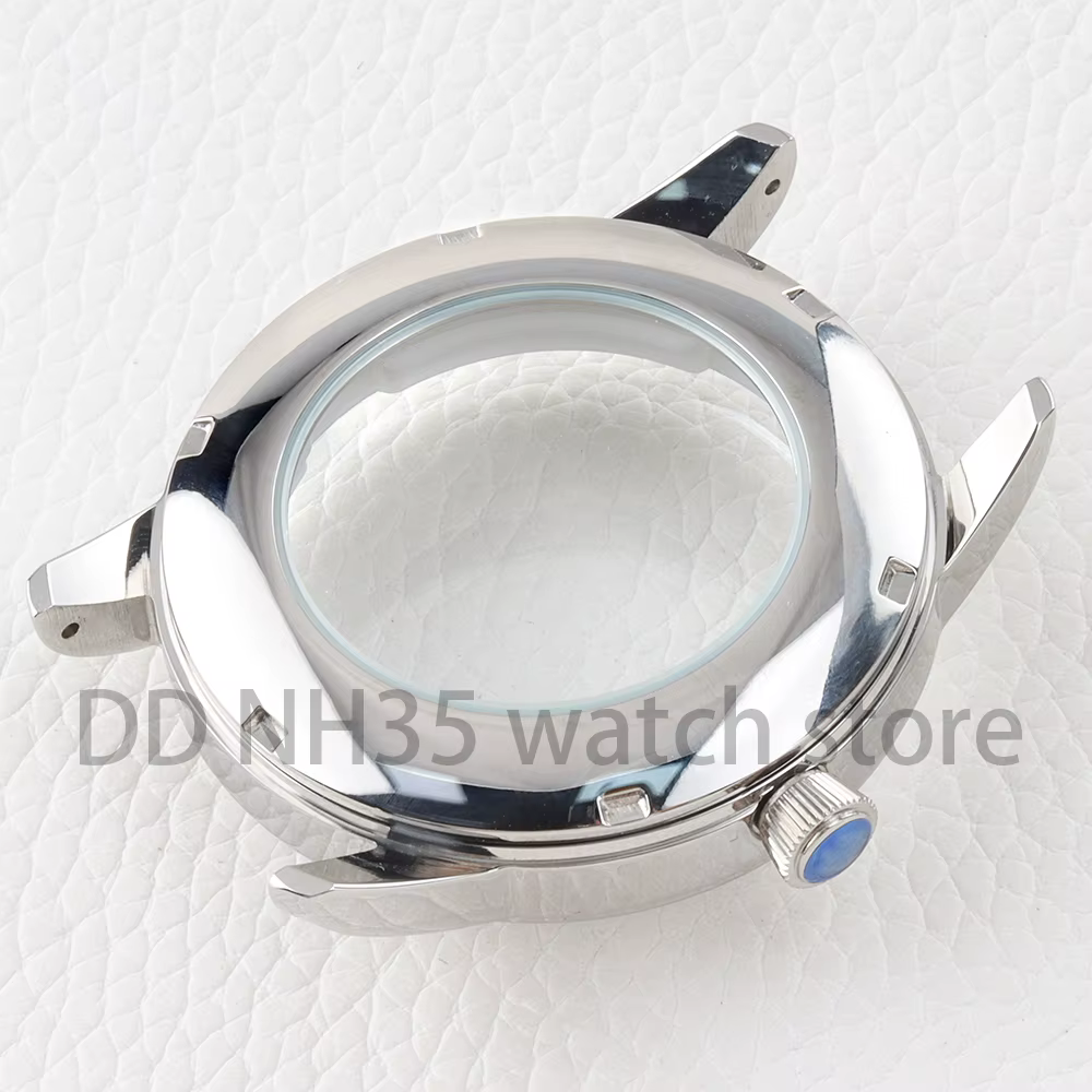 Boîtier de montre en verre arqué 40mm Nh35