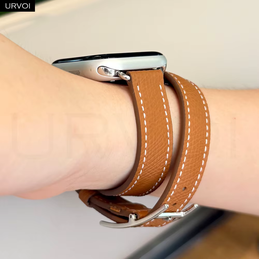 URVOI Hapi Attelage Double Tour pour bracelet de montre Apple série 11 10 9 8 7 SE3