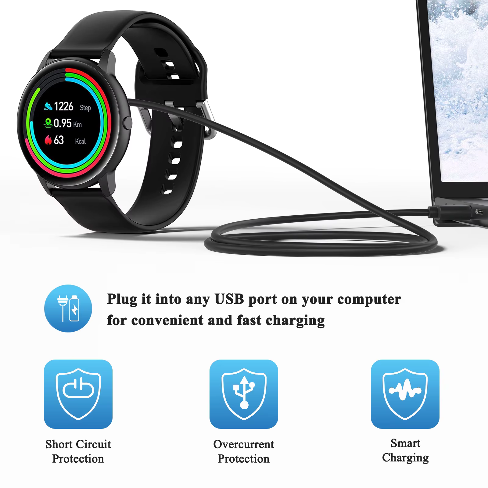 Chargeur de montre connectée