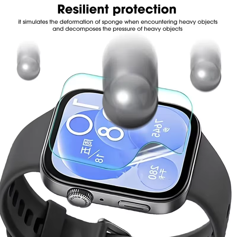 Film Hydrogel Souple et Flexible pour Huawei Watch Fit 3 4 5 Pro 2 ES