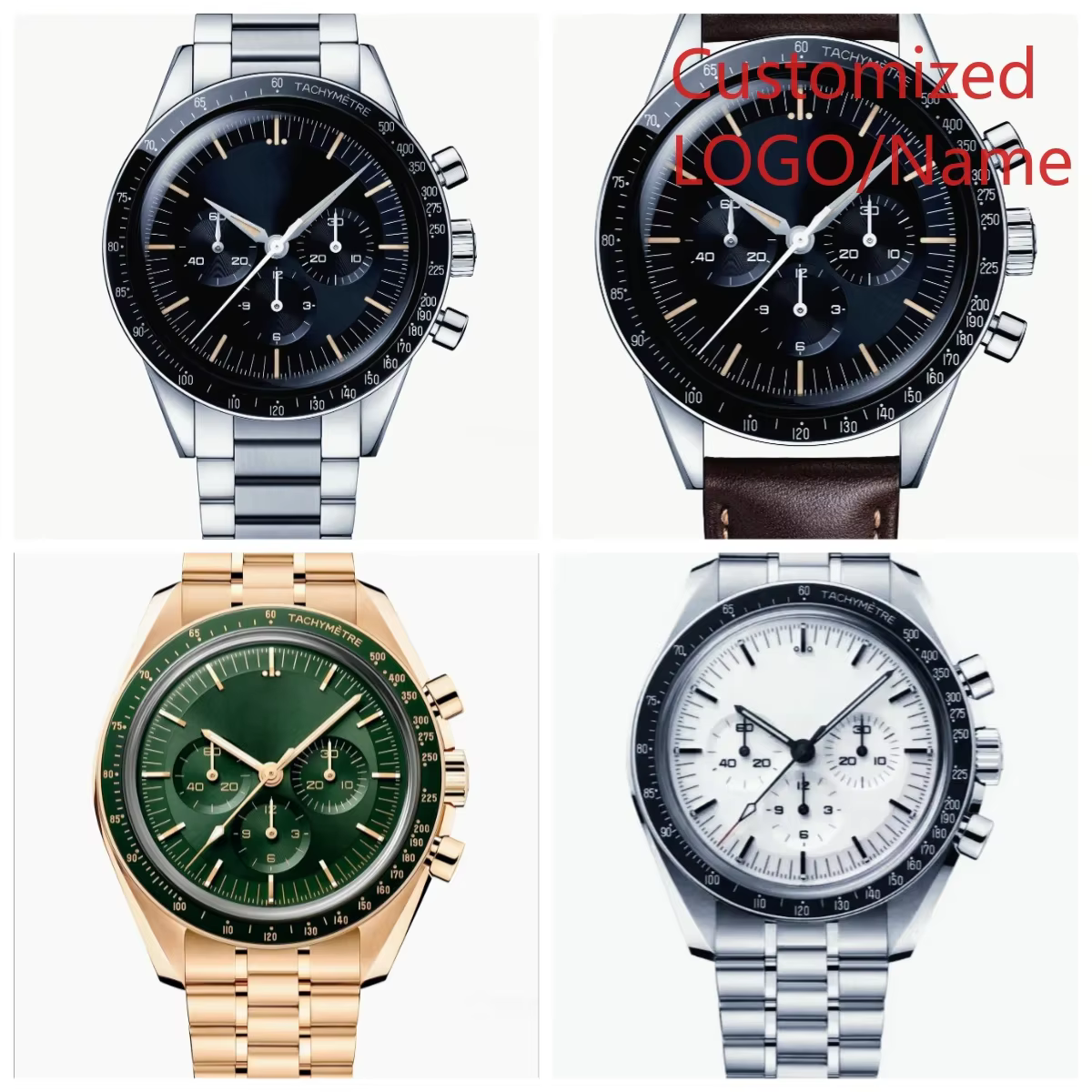 A989 Store Montre personnalisée 42 mm pour homme