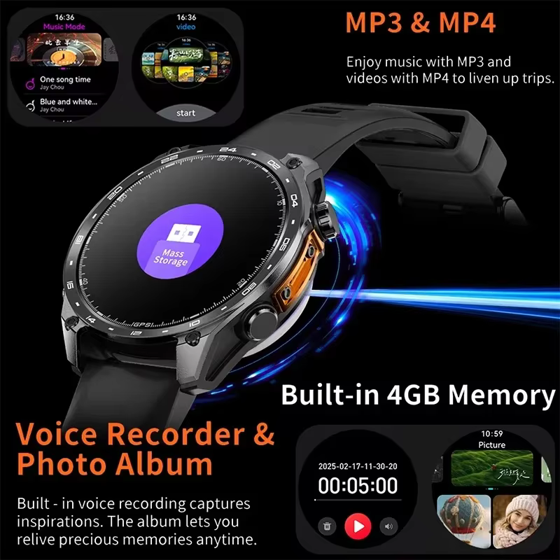 Montre connectée pour hommes