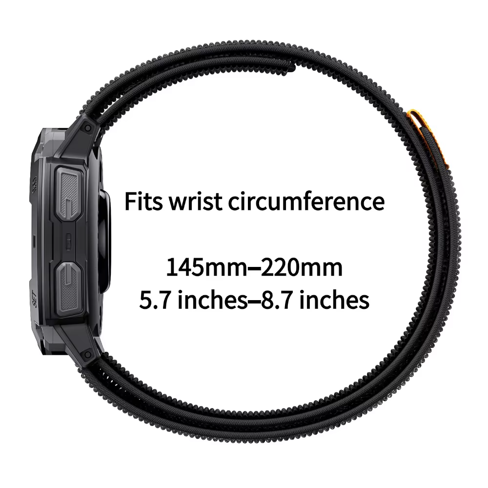 Bracelet de montre en nylon pour Garmin Instinct 2/2X/3