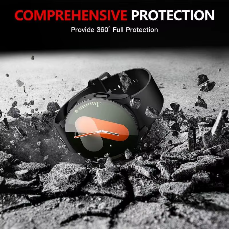 Étui de protection d'écran pour Samsung Galaxy Watch 7 6 5 4 40mm 44mm