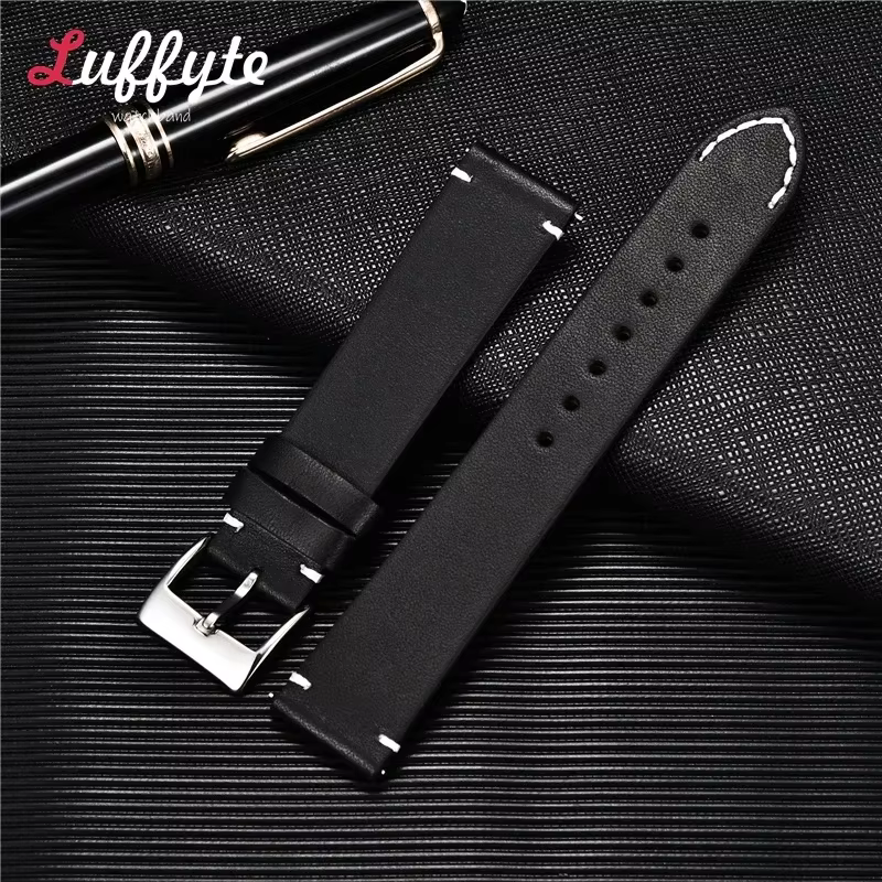 Bracelet de montre Vintage 16mm 18mm 20mm 22mm 24mm