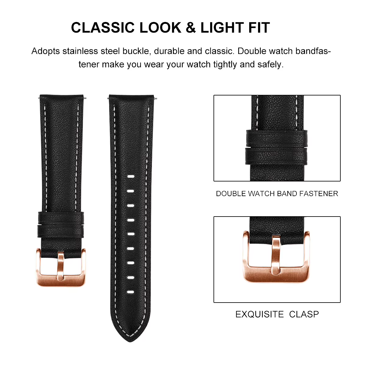 Galaxy Watch 4 5 Bracelet 44mm 40mm sangles 20mm bande pour Samsung