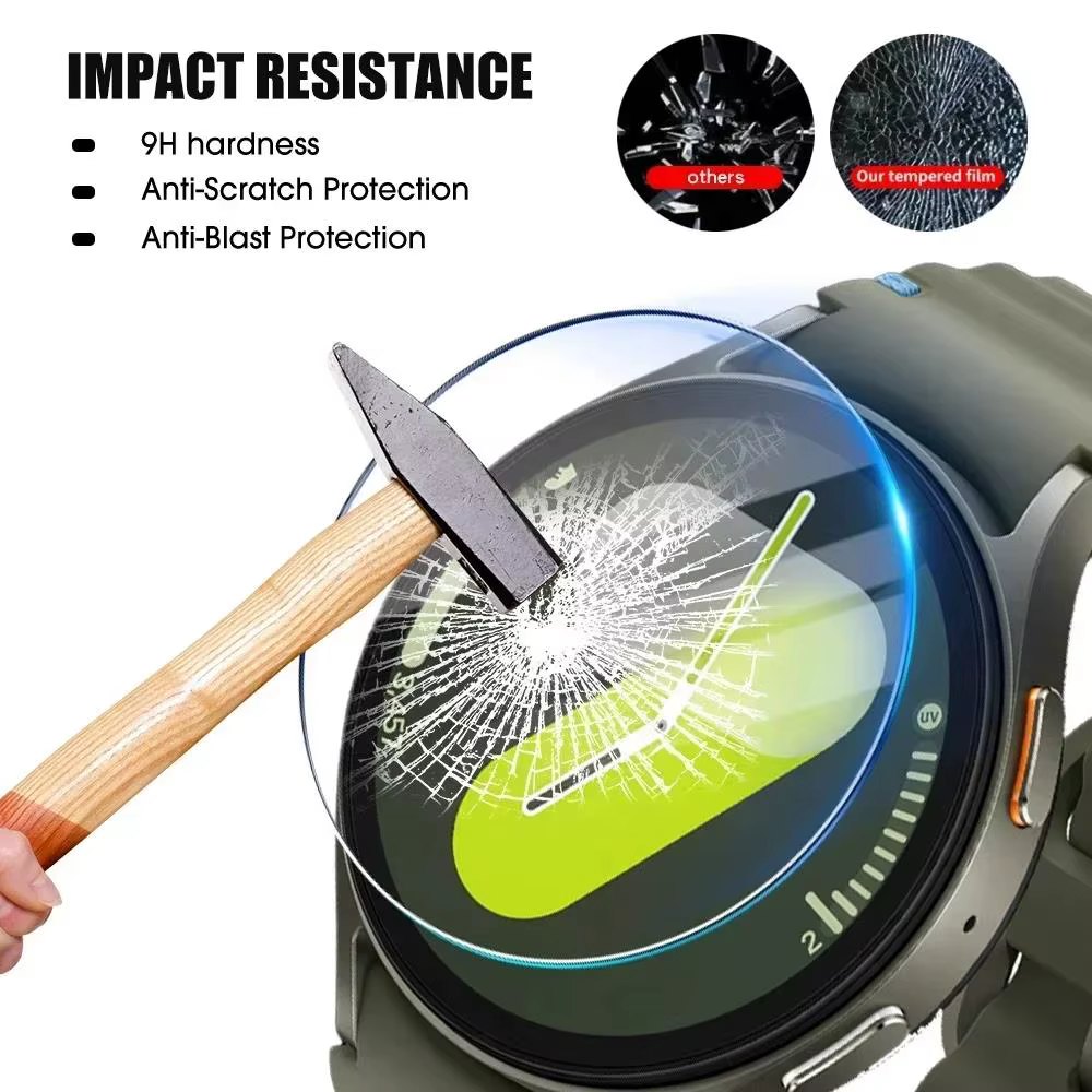 Protecteur d'écran en verre trempé pour Samsung Galaxy Watch 7