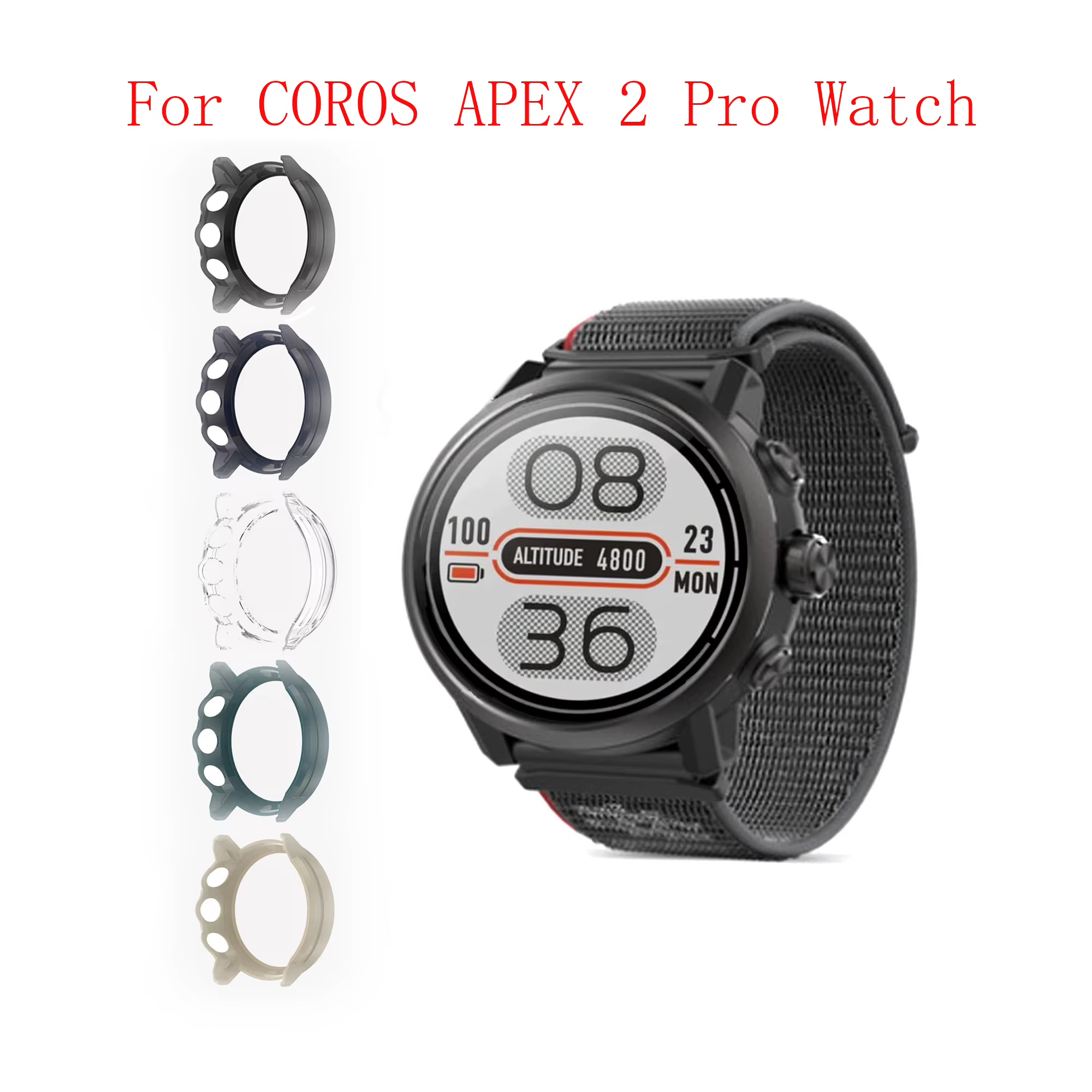 Juste de protection pour montre intelligente COROS APEX 2 Pro