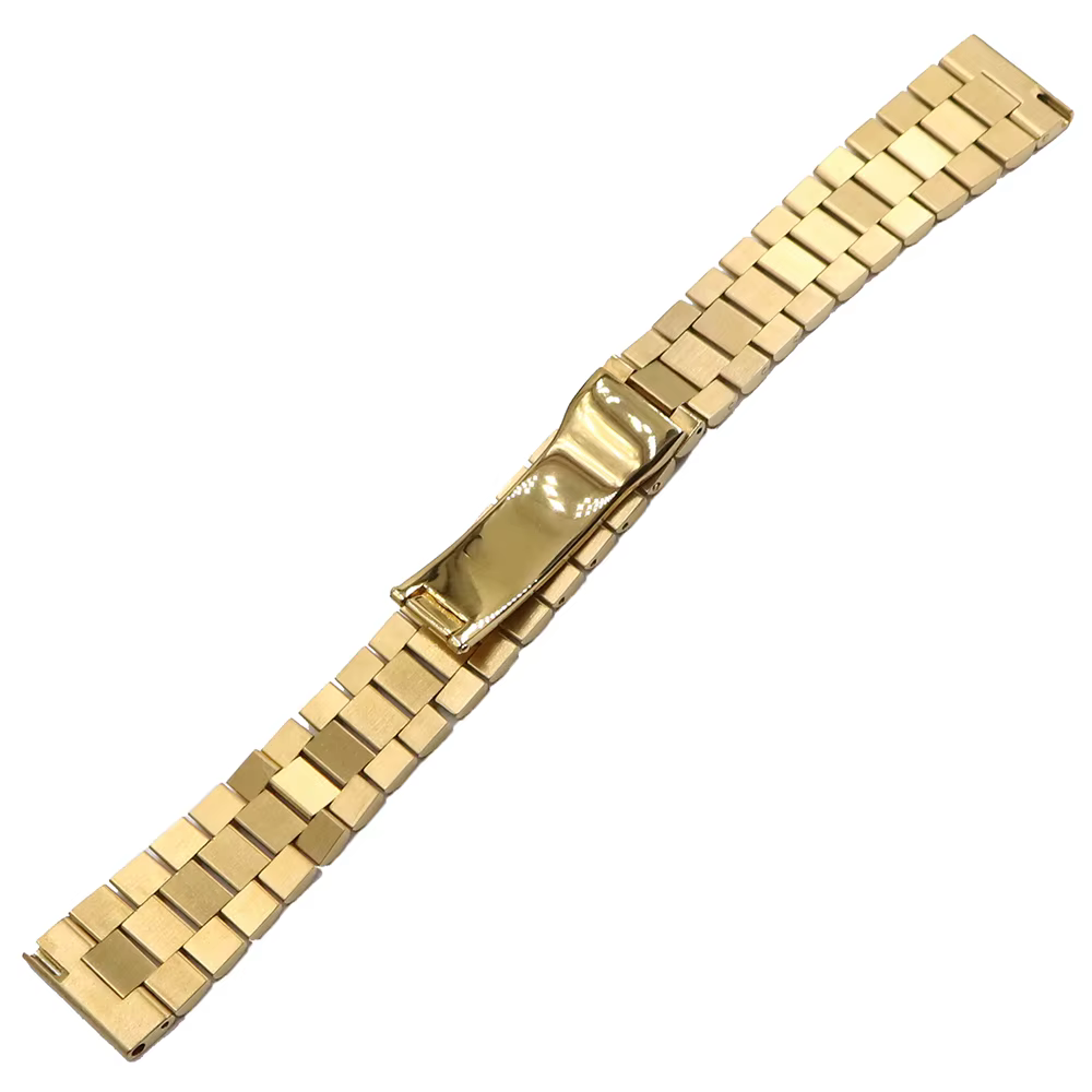 Rolamy 20 22mm 316L acier solide extrémité droite vis liens remplacement Bracelet de montre