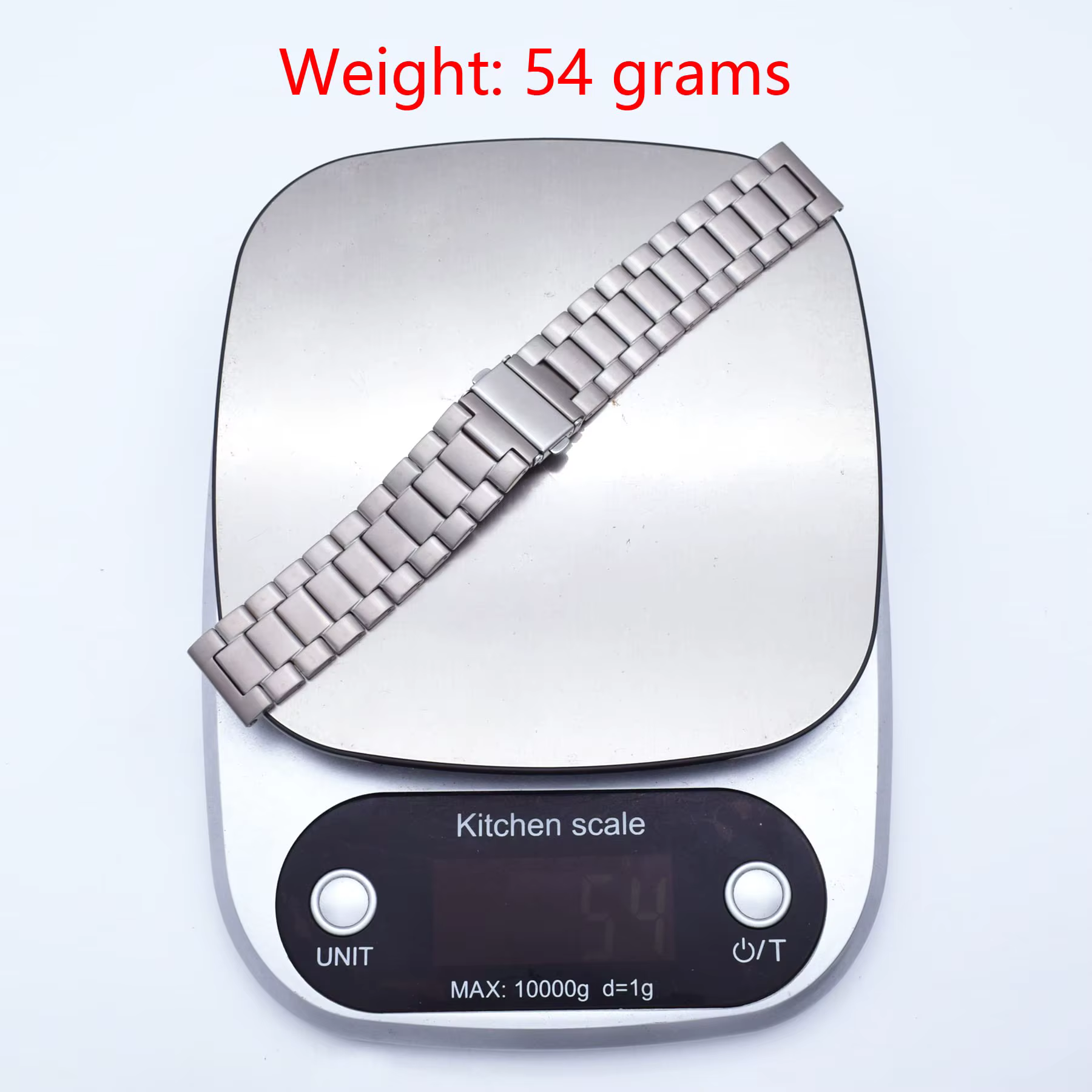 THEAGE Bracelet de montre solide en titane pour hommes et femmes