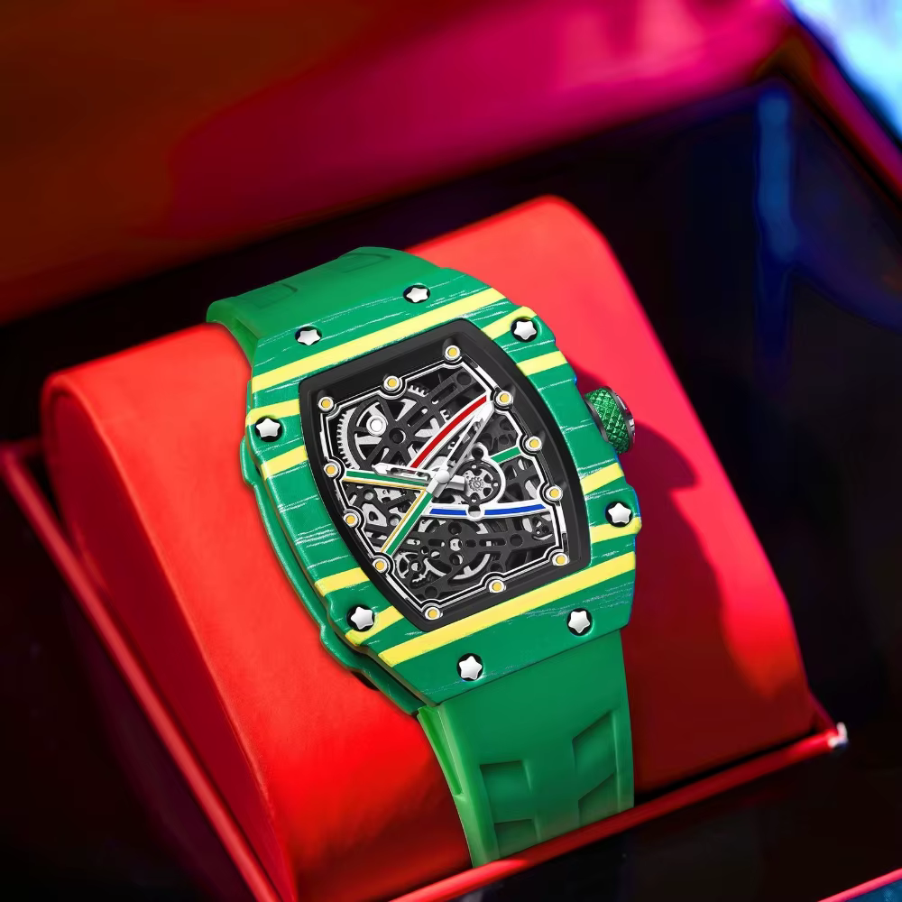 Montre à quartz ultra-fine tendance pour homme