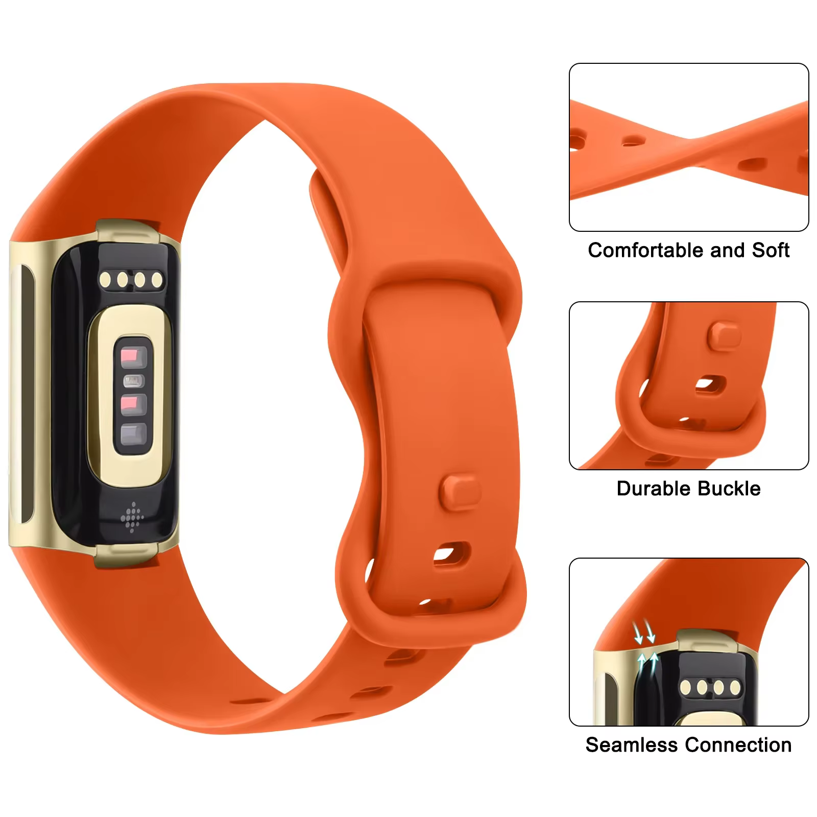 Bracelet de montre intelligente pour Fitbit Charge 5 6