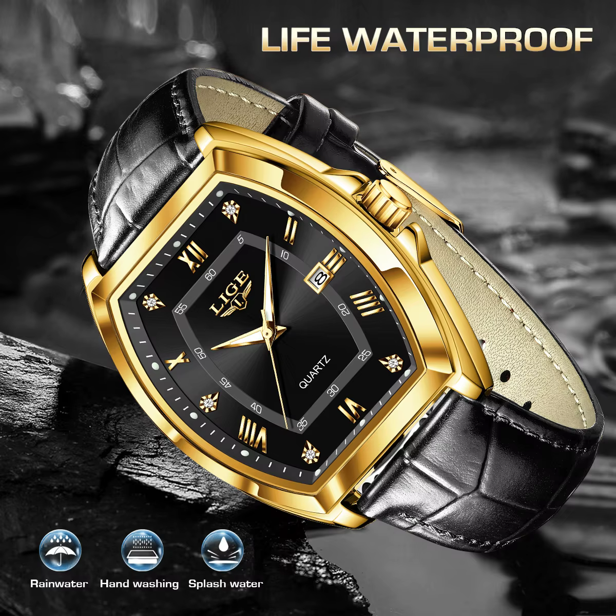 LIGE – montre de mode pour hommes