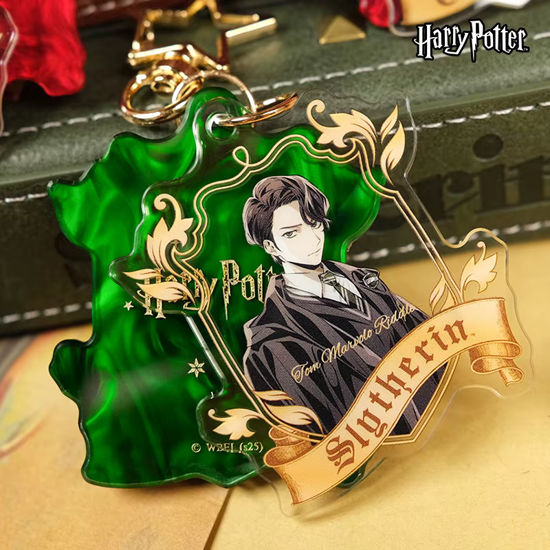 Harry Potter acrylique porte-clés jouets cadeaux de fête dessin animé sac ornements décoration pour amis filles Fans cadeaux