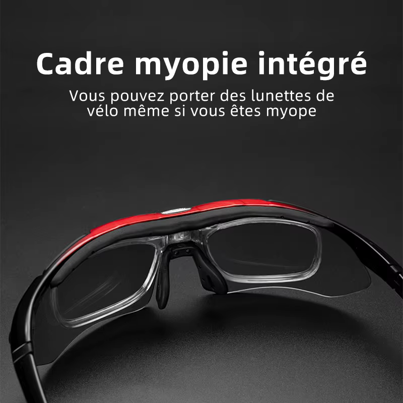 ROCKBROS cyclisme lunettes polarisées vélo