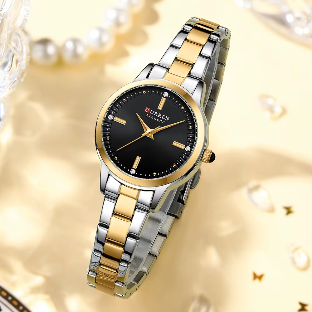 CURREN montres pour femmes mode originale montre-bracelet à Quartz pour dames cadran romain diamant éblouissant étanche lumineux luxe nouveau