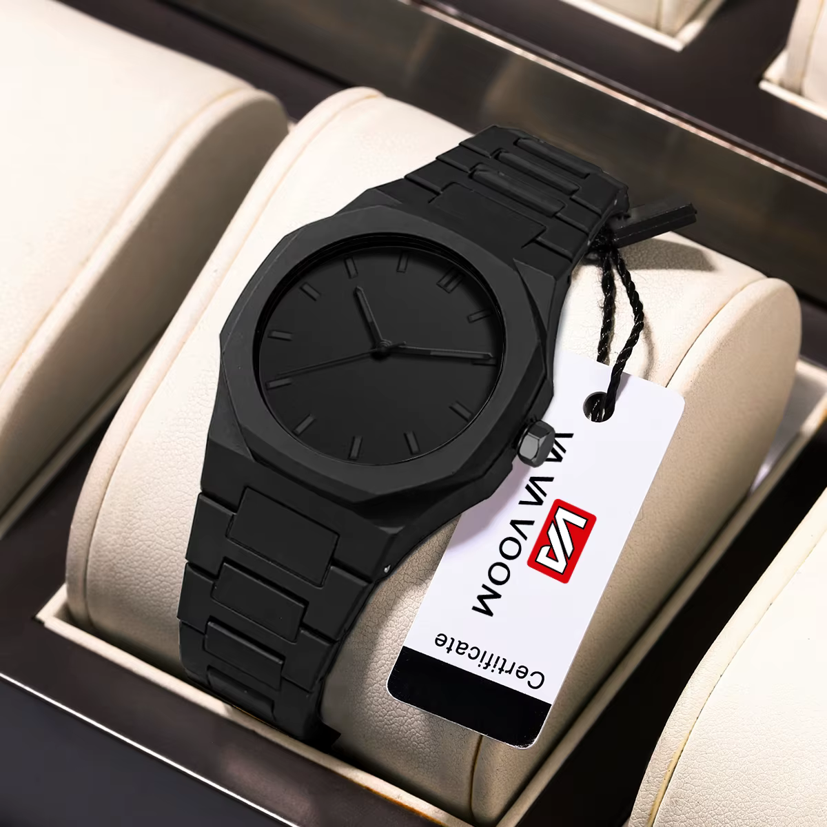 VA VA VOOM marque hommes montre créative mode Silicone noir Style d'affaires arabe numérique créatif militaire Quartz montres de sport