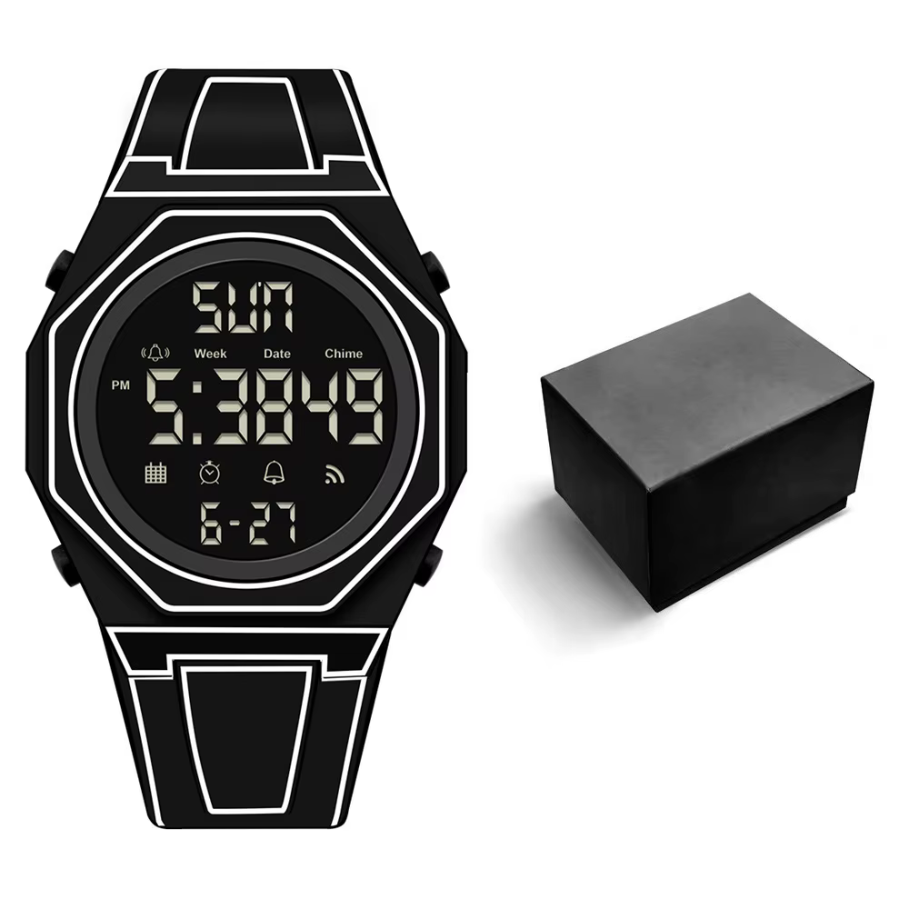 Montre d'athlétisme créative
