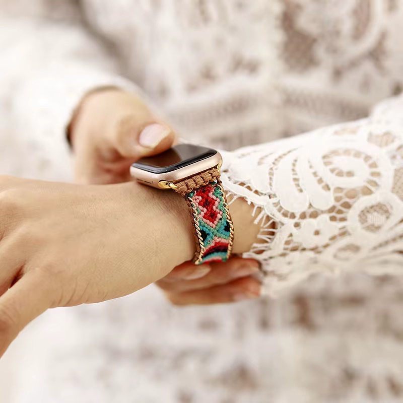 Bracelet de montre en coton Aple Smartwatch