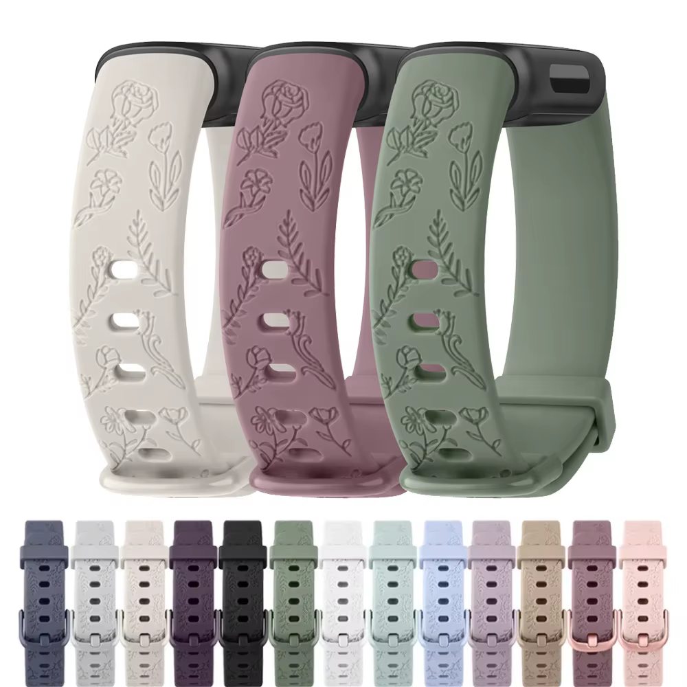 Bracelet gravé en TPU souple pour Fitbit Inspire 3 2/inspire Hr