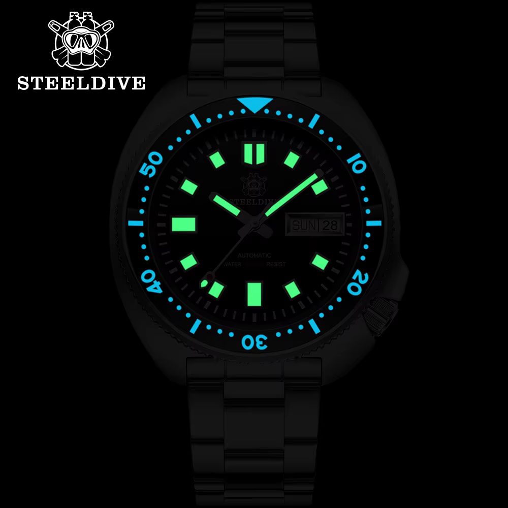 Montres de plongée automatiques STEELDIVE SD1970W