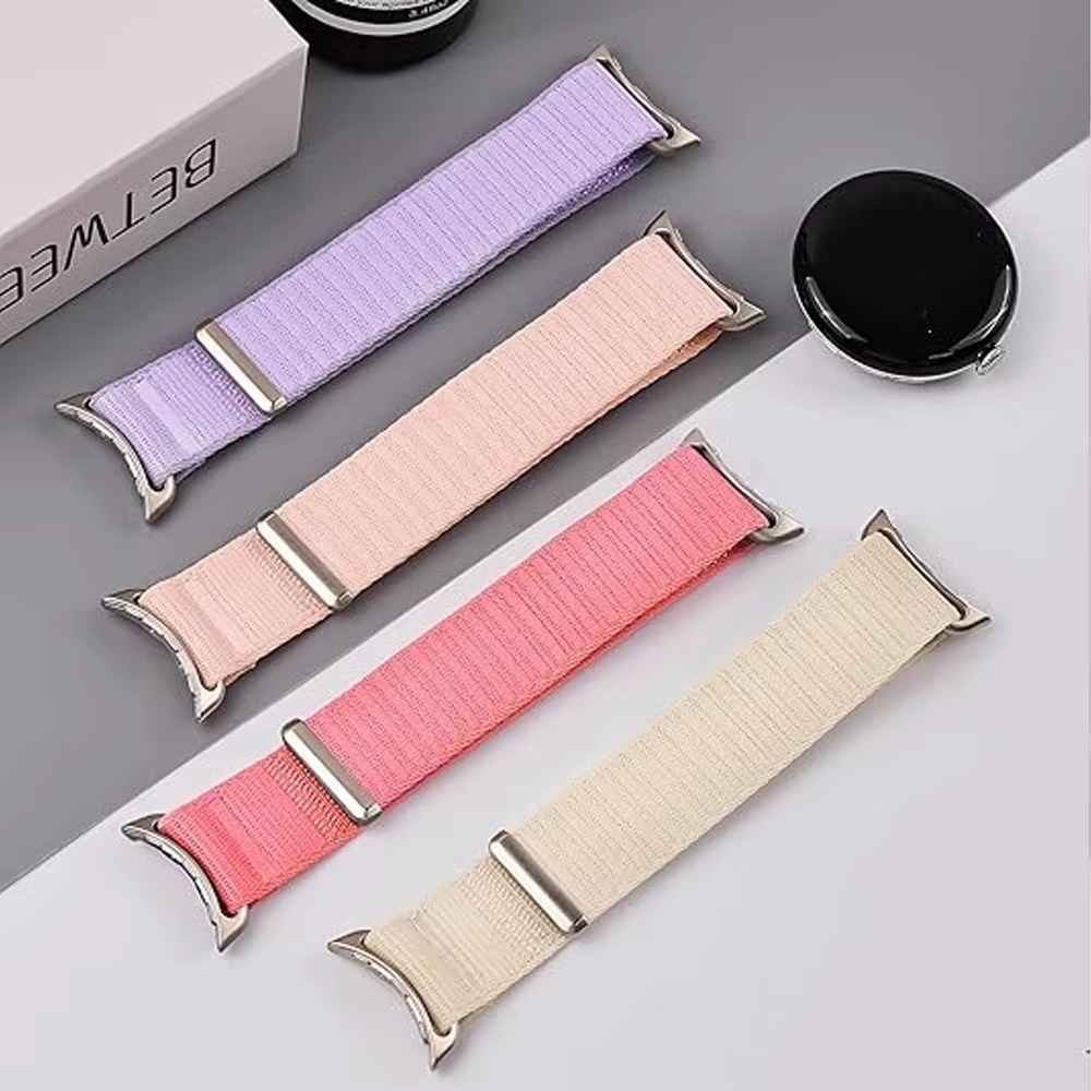 Bracelet en nylon pour Google Pixel Watch 4/3 45mm 41mm