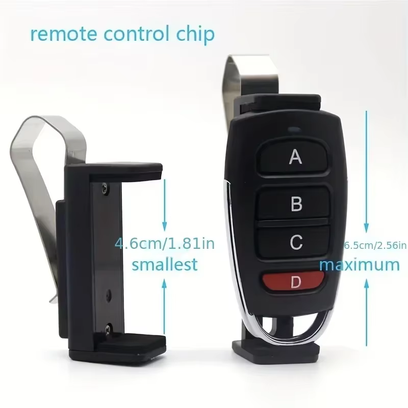 Clips de retenue de télécommande de porte de garage, porte-clés à distance, supports de voiture, support de télécommande, clip de visière