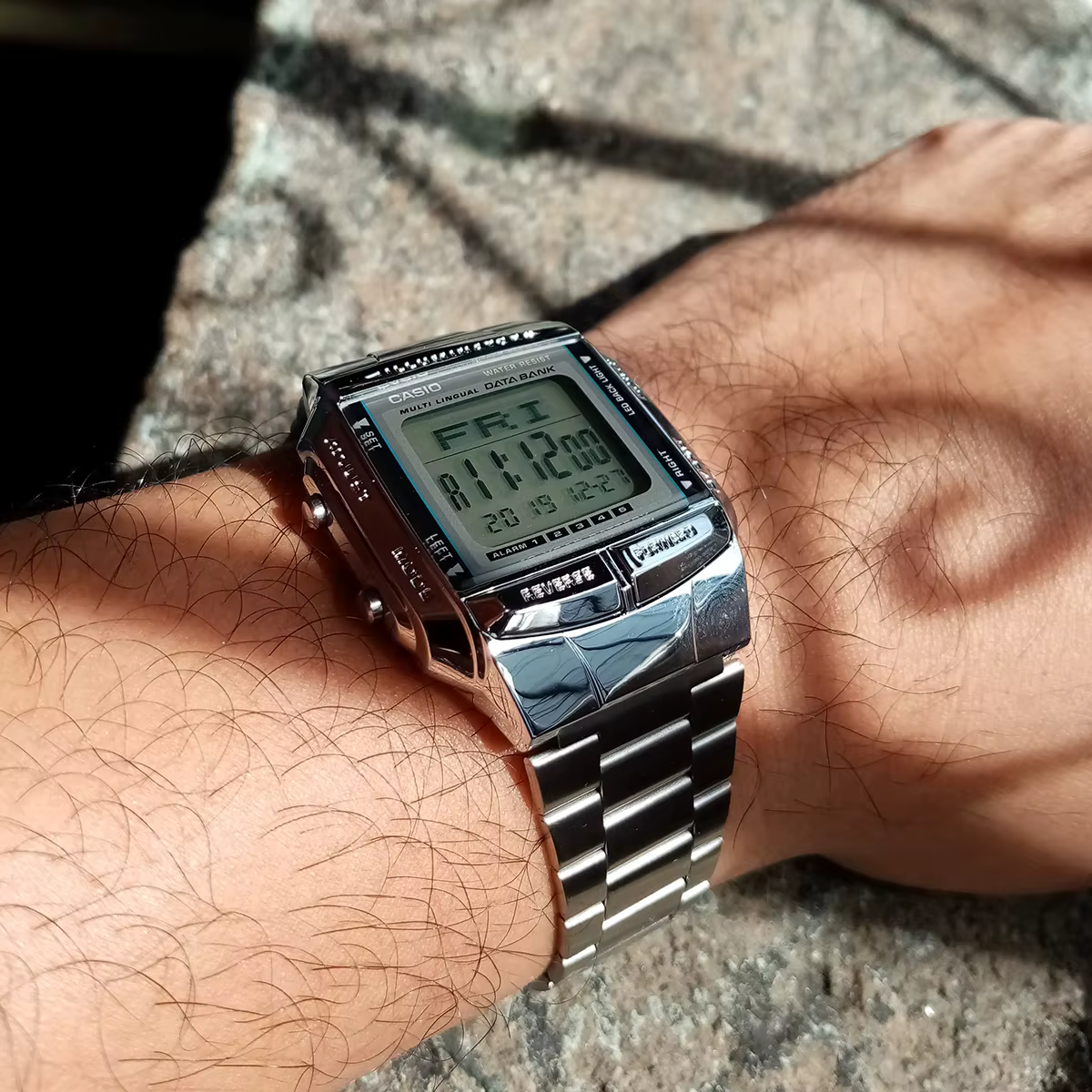 Casio montre pour hommes top marque de luxe ensemble étanche classique vintage petits pépites d'argent relogio masculino DB-360-1A