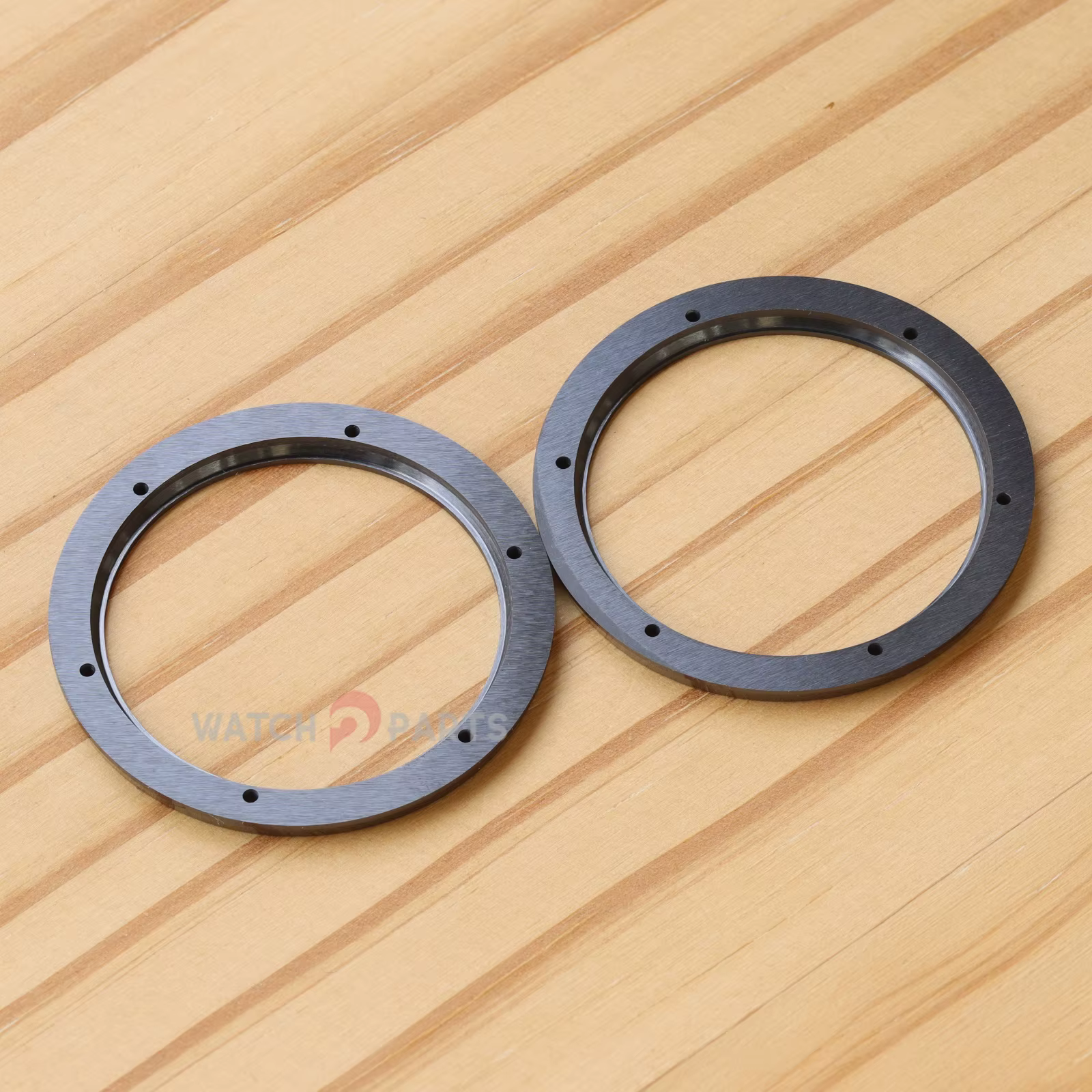 Montre lunette en céramique brossée/mat