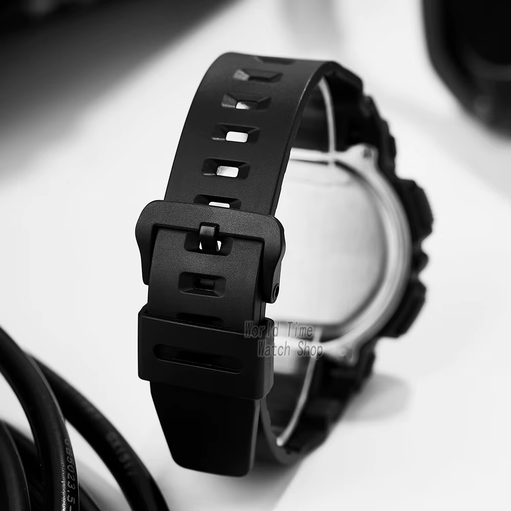 Casio montre numérique à grand cadran pour hommes 10 ans d'autonomie de la batterie 100M étanche Sport