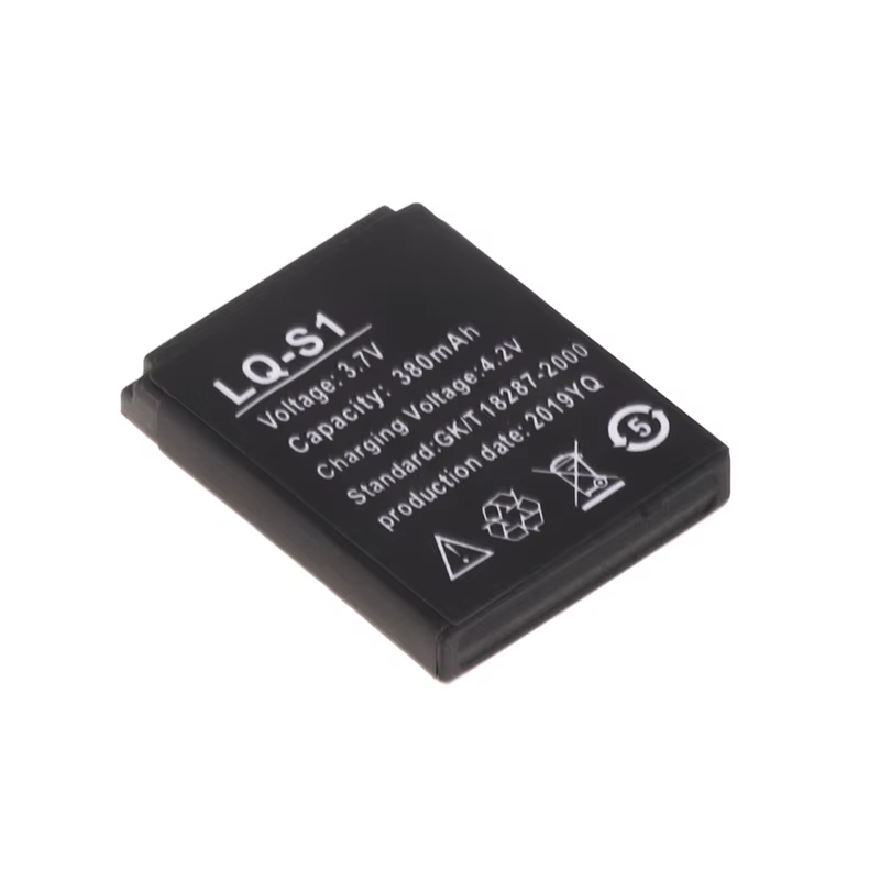 S1 Smart Watch Batterie 3.7V 380mAh Rechargeable Eddie ion Polymère
