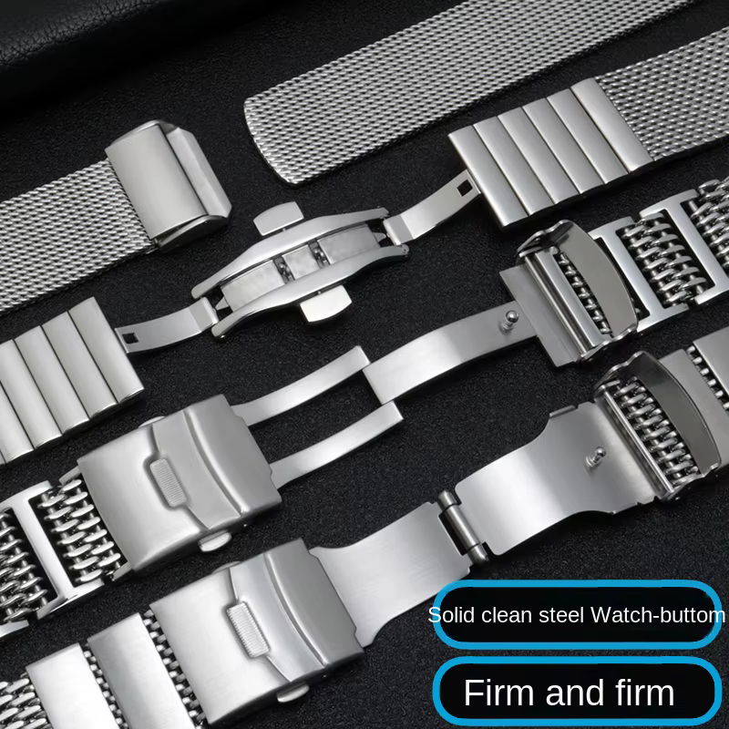 Bracelet Shlavabo Mesh Milan en acier inoxydable