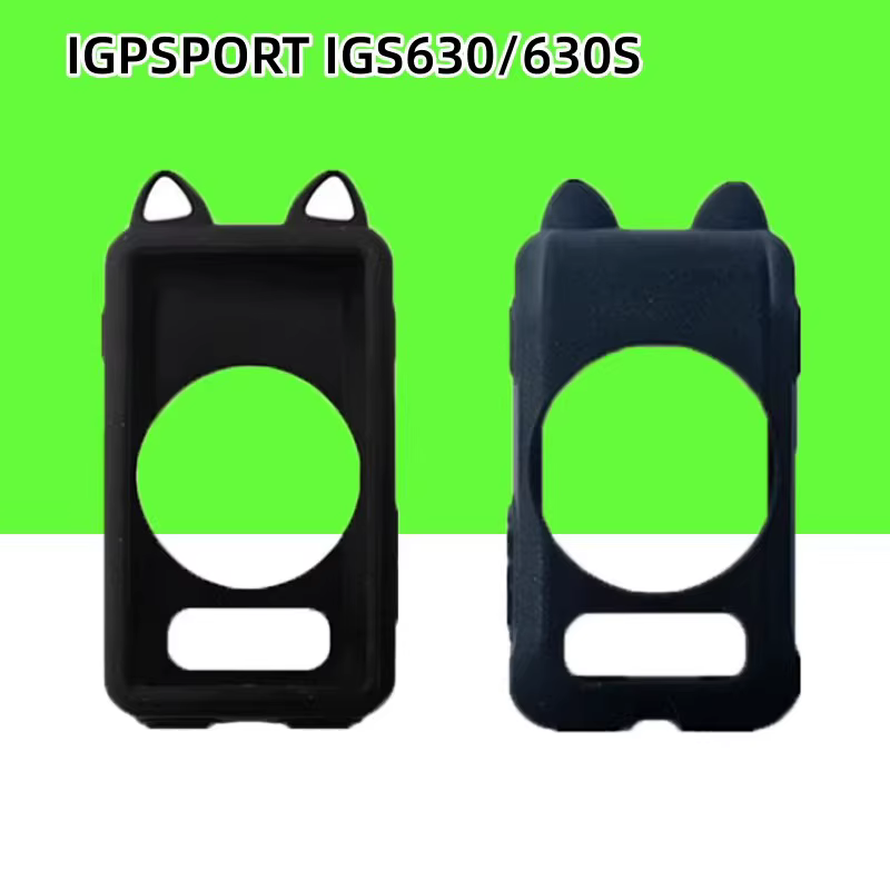 Coque de protection en silicone à bords souples et cordon pour ordinateur de vélo GPS iGPSPORT iGS630S IGS630