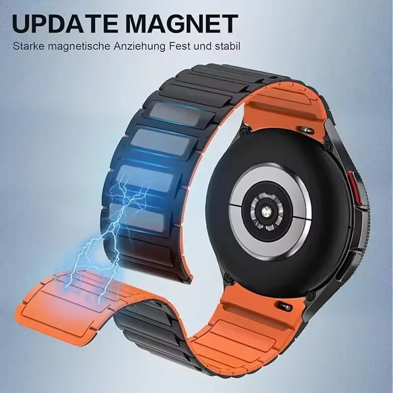 Bracelet magnétique en Silicone sans espaces