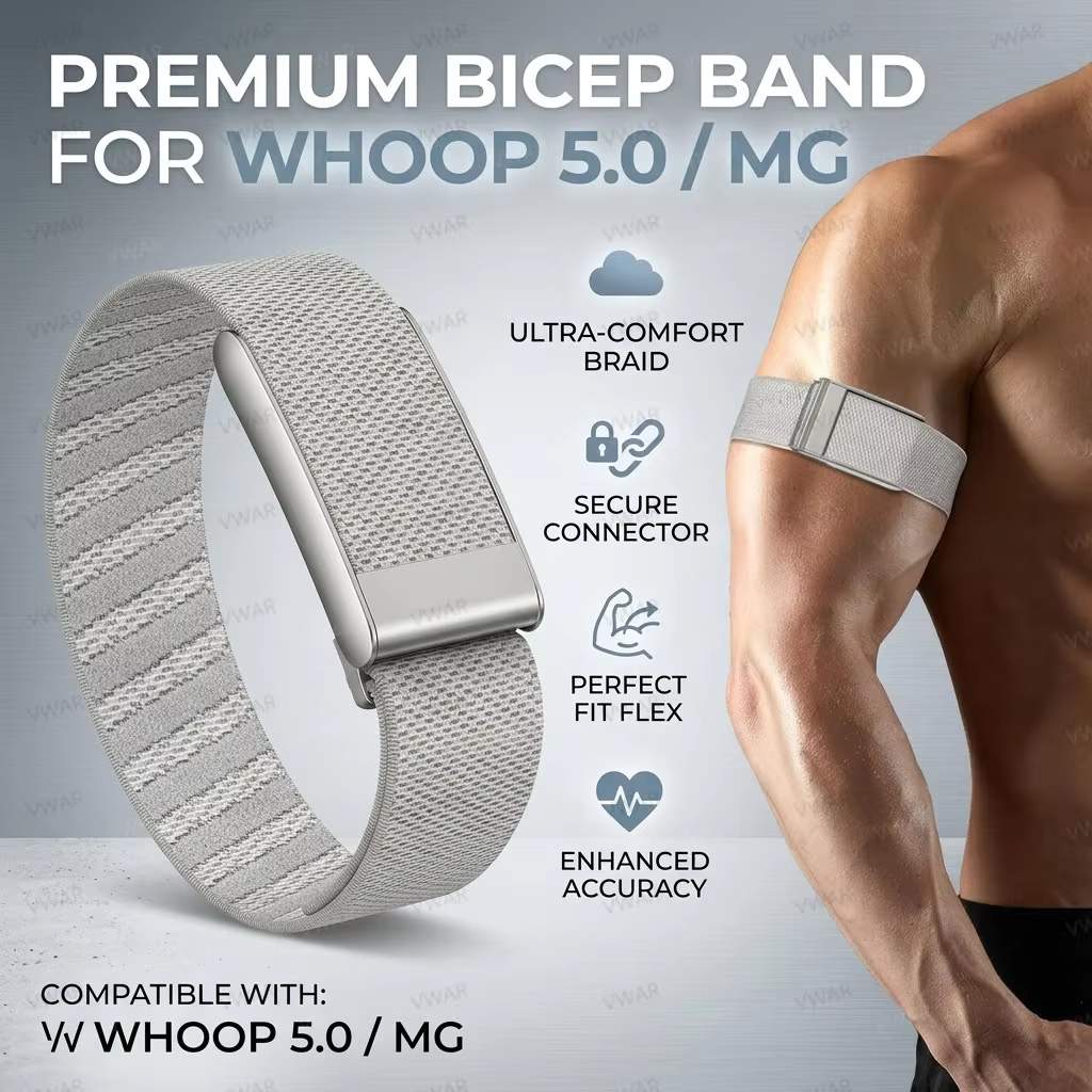 Bracelet de remplacement respirant en nylon pour Whoop 5.0/MG