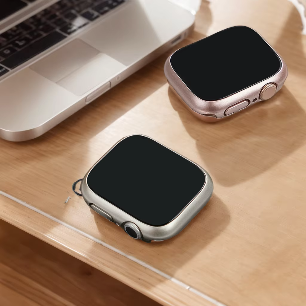 Verre trempé + étui pour Apple Watch 11 10
